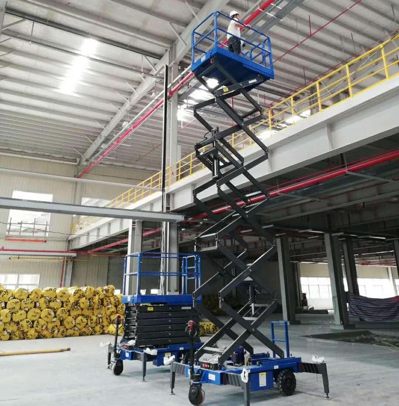 肇庆助力行走剪叉式高空作业平台